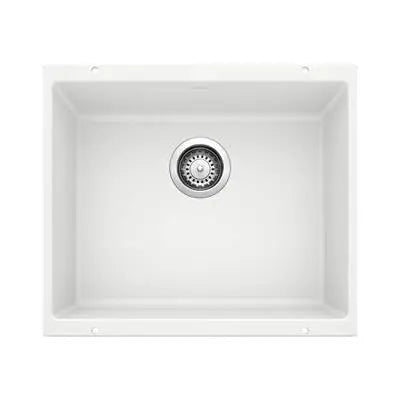Blanco-White-Precis 21" Single Bowl Blanco