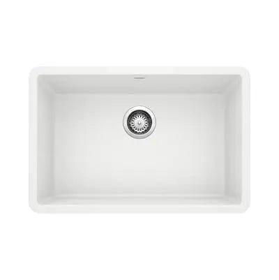 Blanco-White-Precis 27" Single Bowl Blanco