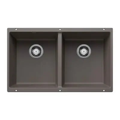Blanco Precis Equal Double Bowl Sink 10