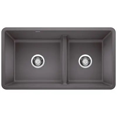 Blanco-White-Precis Reversible 1-3/4 Low Divide Blanco 2