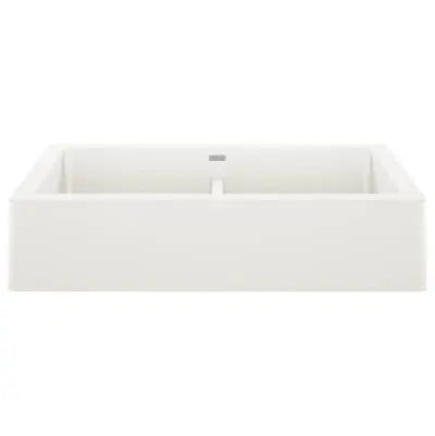 Blanco-White-Vintera 33" Equal Double Apron Blanco 1