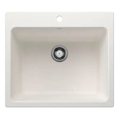 Blanco-White-Liven Dual Mount Laundry Sink Blanco 1