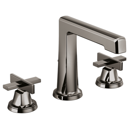 Brizo 65398LF-GLLHP Widespread Lavatory Faucet with High Spout W/ Low Cross Handle Kit 1