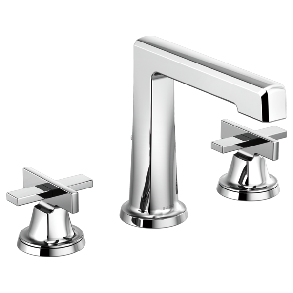 Brizo 65398LF-GLLHP Widespread Lavatory Faucet with High Spout W/ Low Cross Handle Kit 4