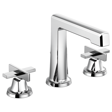 Brizo 65398LF-GLLHP Widespread Lavatory Faucet with High Spout W/ Low Cross Handle Kit 4