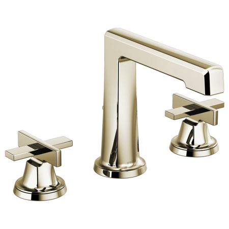 Brizo 65398LF-GLLHP Widespread Lavatory Faucet with High Spout W/ Low Cross Handle Kit 5