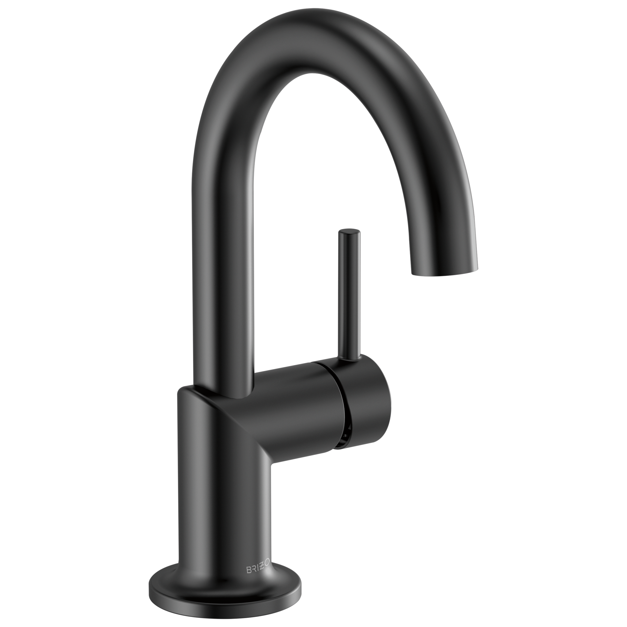 Brizo 65175LF-BL Single Handle Bathroom Faucet, Matte Black