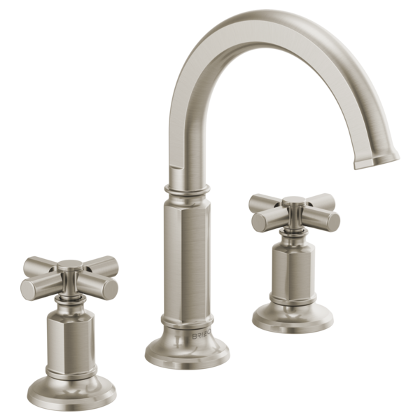 Brizo 65376LF Lavatory Faucet with Arc Spout W/ Cross Handle Kit 2