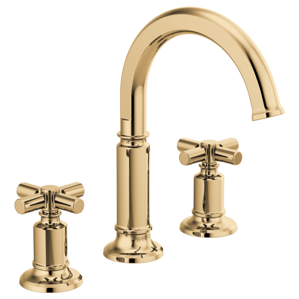 Brizo 65376LF Lavatory Faucet with Arc Spout W/ Cross Handle Kit 4