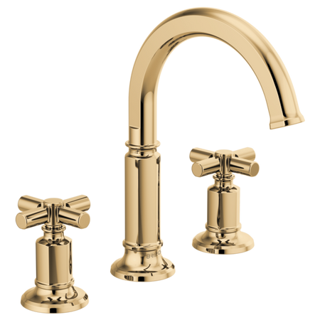 Brizo 65376LF Lavatory Faucet with Arc Spout W/ Cross Handle Kit 4