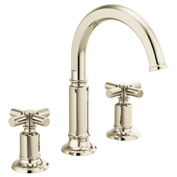 Brizo 65376LF Lavatory Faucet with Arc Spout W/ Cross Handle Kit 5