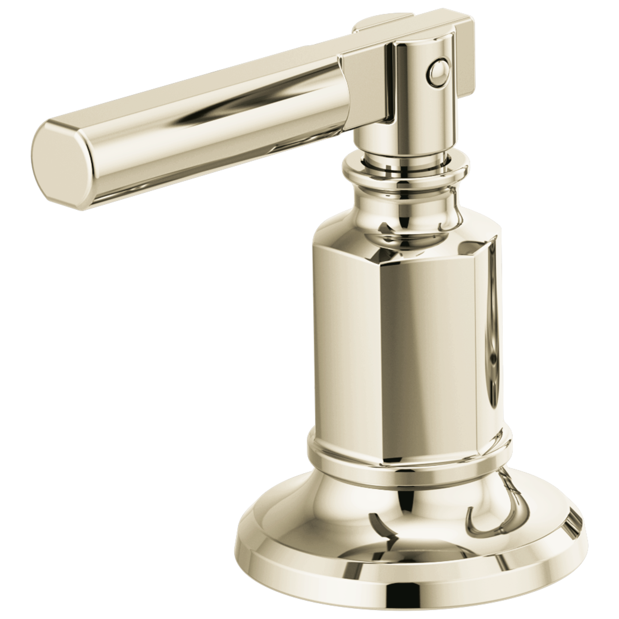 Brizo HL5376 Widespread Lavatory Lever Handle Kit with gold finish, featuring sleek, modern faucet handle design for bathroom sink.