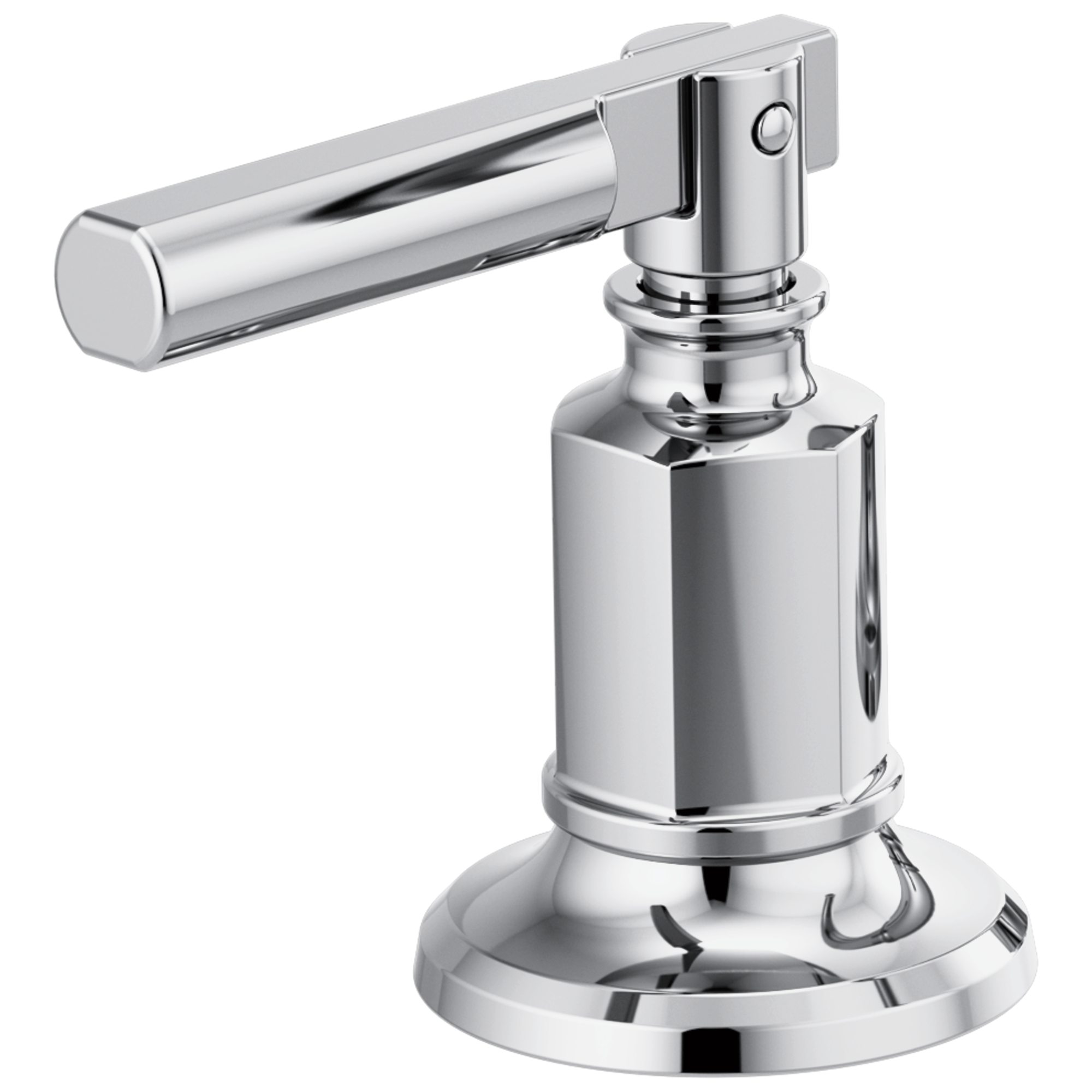 Brizo HL5376 widespread lavatory lever handle kit with luxe gold finish, featuring a sleek, modern design for bathroom sink faucet.