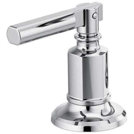 Brizo HL5376 widespread lavatory lever handle kit with luxe gold finish, featuring a sleek, modern design for bathroom sink faucet.