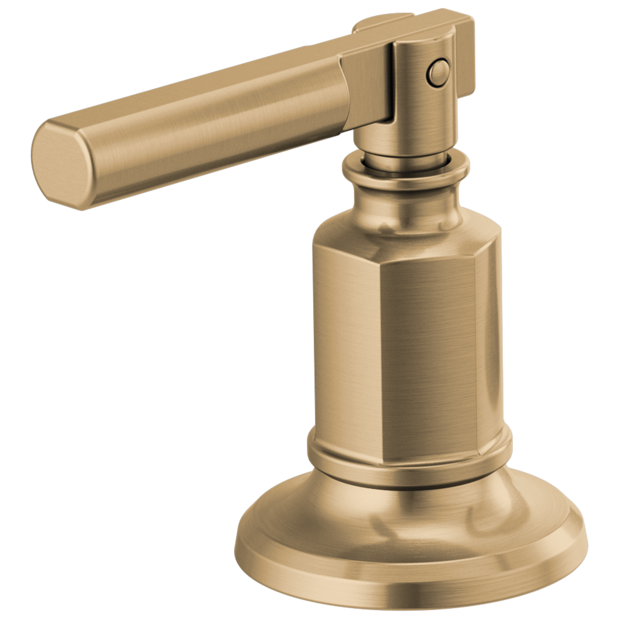 Brizo HL5376 widespread lavatory lever handle kit with gold finish, featuring sleek modern design for bathroom sinks.