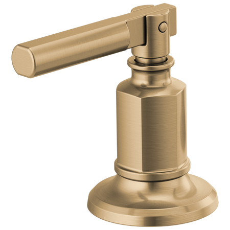 Brizo HL5376 widespread lavatory lever handle kit with gold finish, featuring sleek modern design for bathroom sinks.
