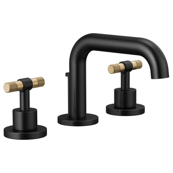 Brizo 65334LF-SLLHP Widespread Lavatory Faucet With Low Spout W/ T-Lever Handle Kit 1