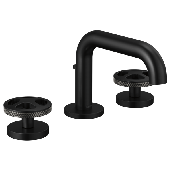 Brizo 65334LF-SLLHP Widespread Lavatory Faucet With Low Spout W/ Wheel Handle Kit 2