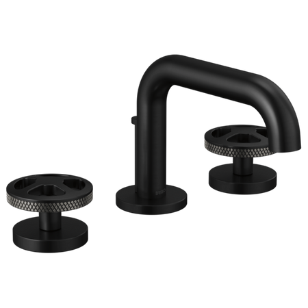 Brizo 65334LF-SLLHP Widespread Lavatory Faucet With Low Spout W/ Wheel Handle Kit 2