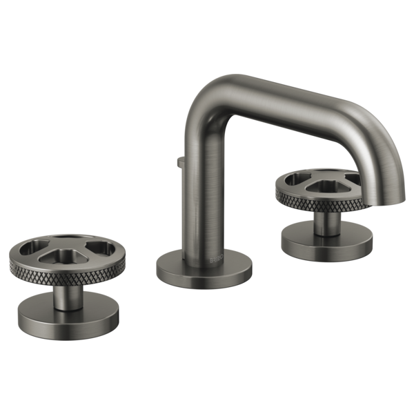 Brizo 65334LF-SLLHP Widespread Lavatory Faucet With Low Spout W/ Wheel Handle Kit 7