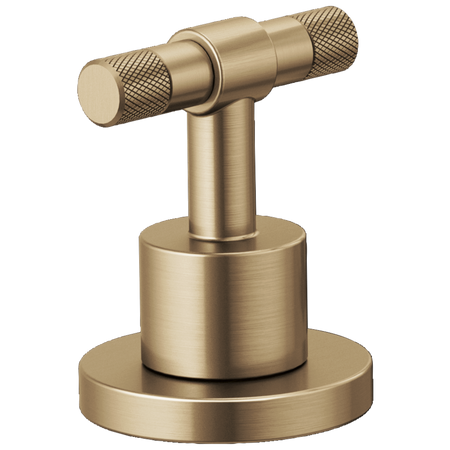 Brizo HL5333-GL-NM Widespread Lavatory T-Lever Handle Kit Gold 3