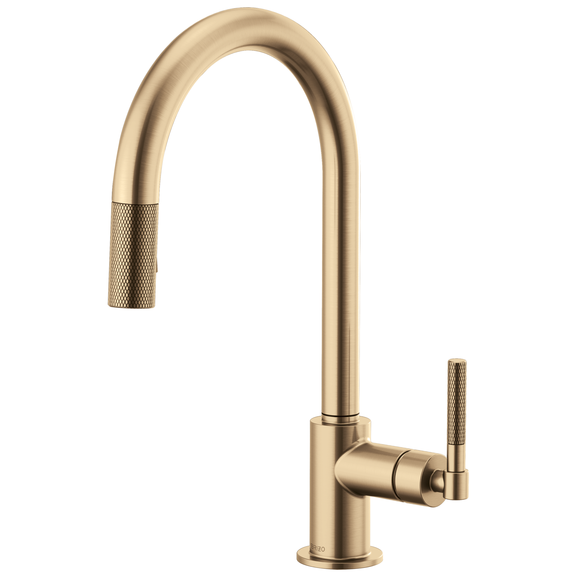 Brizo 63043LF-GL Pull-Down Kitchen Faucet, Luxe Gold Finish 1
