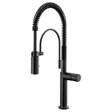 Semi-Professional Kitchen Faucet W/ Metal Knob Handle Kit 1