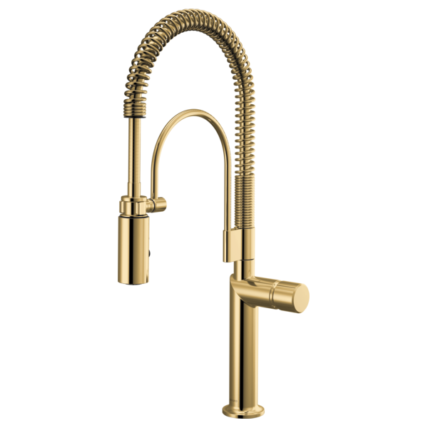 Semi-Professional Kitchen Faucet W/ Metal Knob Handle Kit 4