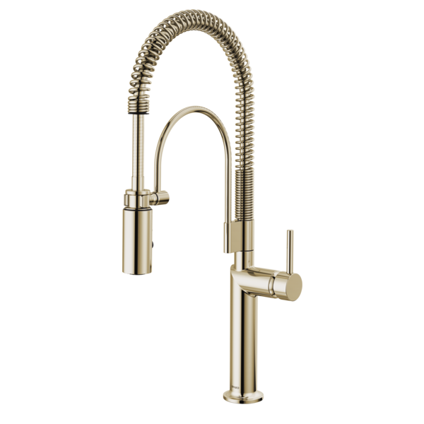 Semi-Professional Kitchen Faucet W/ Metal Lever Handle Kit 5