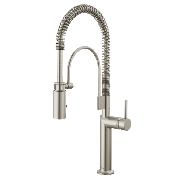 Semi-Professional Kitchen Faucet W/ Metal Lever Handle Kit 7