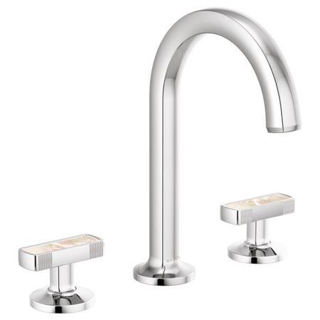 Brizo 65306LF-GLLHP Widespread Lavatory Handle Kit with Mother of Pearl Insert 5