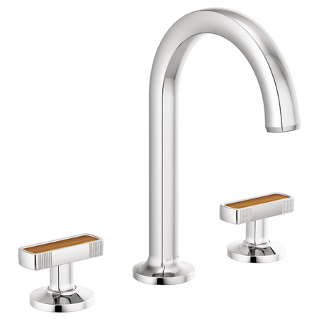Brizo 65306LF-GLLHP Widespread Lavatory Handle Kit with Wood Insert 5