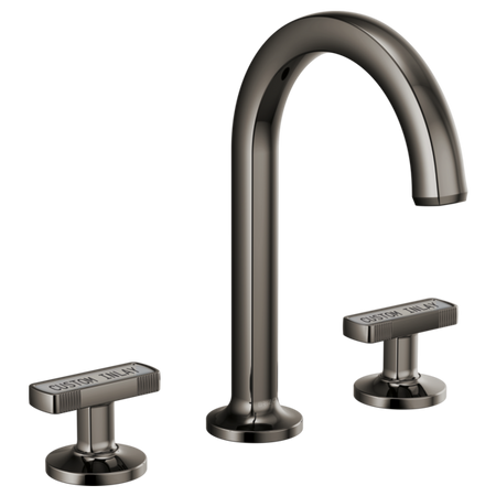 Brizo 65306LF-GLLHP Widespread Lavatory Knob Handles with Custom Inlay 2
