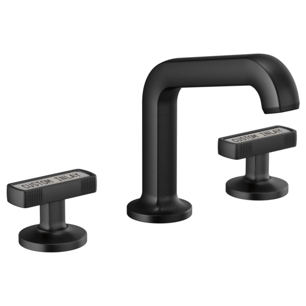 Brizo 65307LF Widespread Lavatory Knob with Custom Inlay Handle Kit 1
