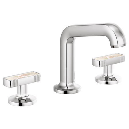 Brizo 65307LF Widespread Lavatory Handle Kit with Mother of Pearl Insert 5