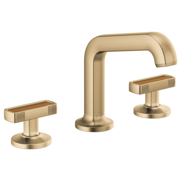 Brizo 65307LF Widespread Lavatory Handle Kit with Wood Insert 3
