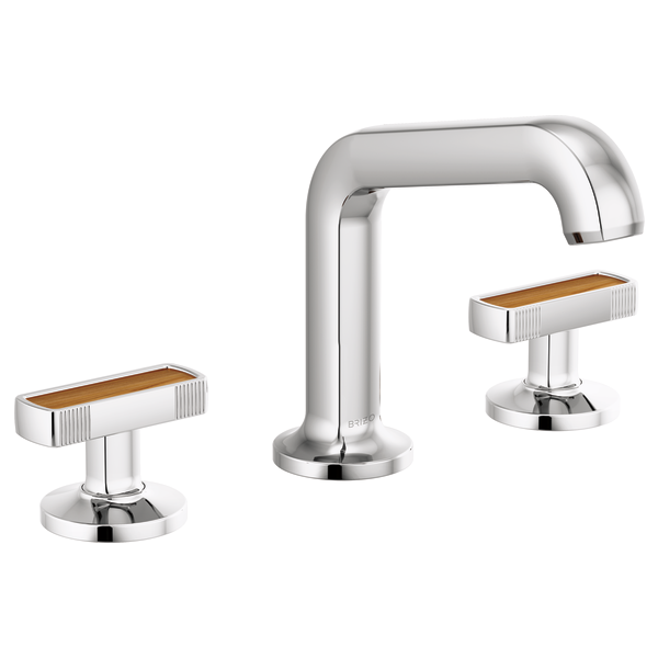 Brizo 65307LF Widespread Lavatory Handle Kit with Wood Insert 5