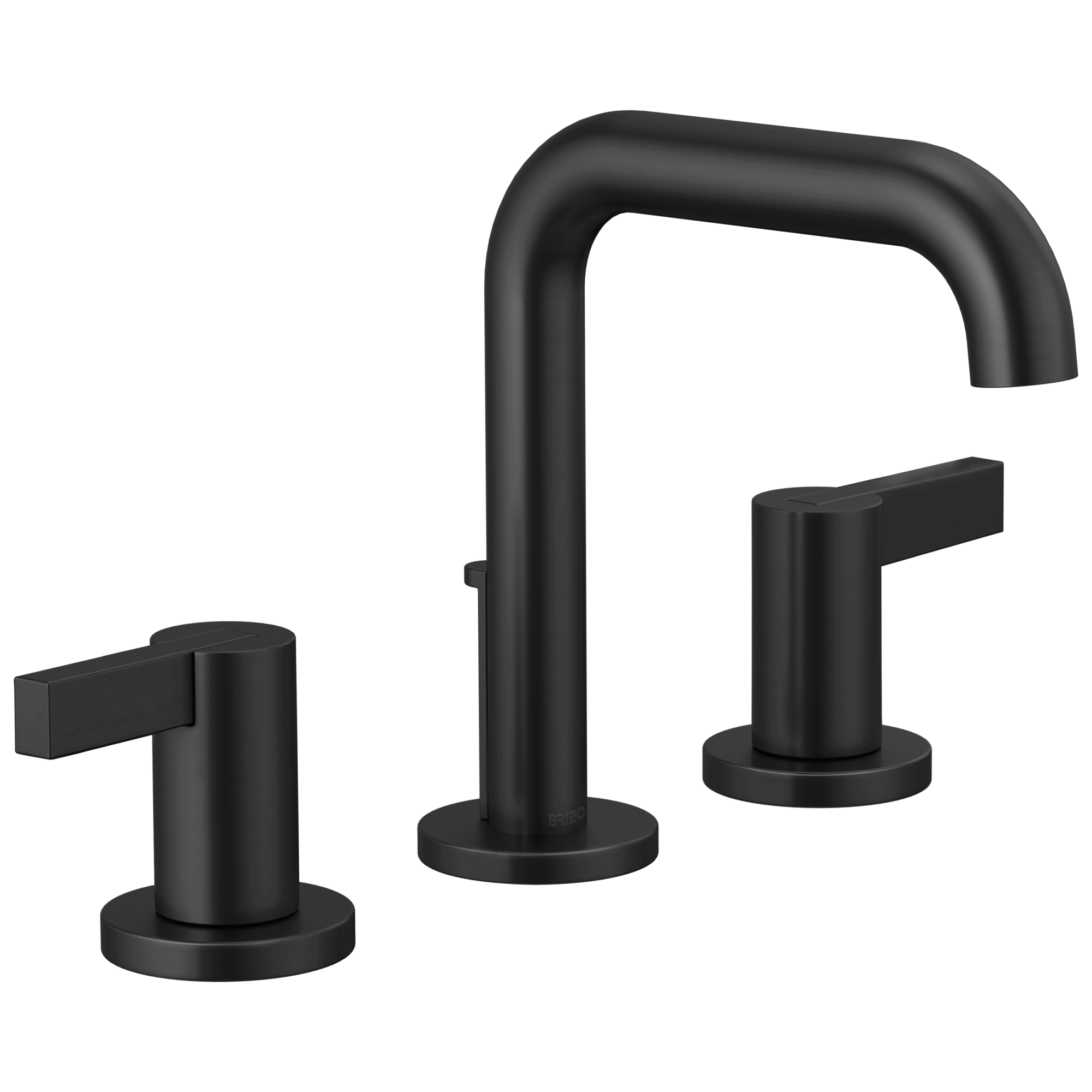 Widespread Lavatory Faucet with High Spout W/ Widespread Lavatory Extended Lever Handle Kit 1