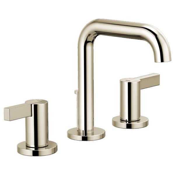Widespread Lavatory Faucet with High Spout W/ Widespread Lavatory Extended Lever Handle Kit 1 5