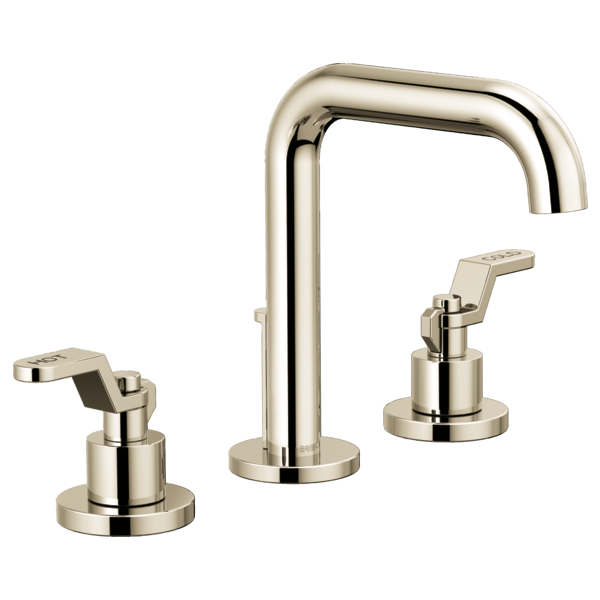 Widespread Lavatory Faucet With High Spout W/ Widespread Handle Kit - Industrial Lever 5