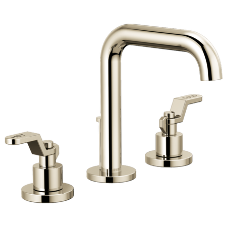 Widespread Lavatory Faucet With High Spout W/ Widespread Handle Kit - Industrial Lever 5