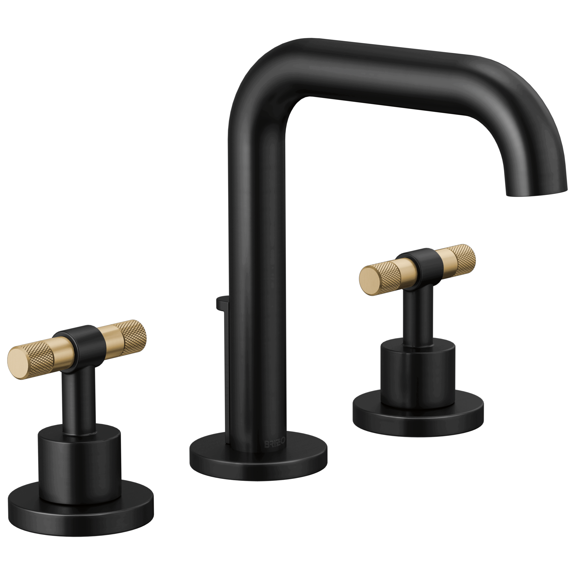 Widespread Lavatory Faucet With High Spout W/ Widespread Handle Kit - T-Lever 1