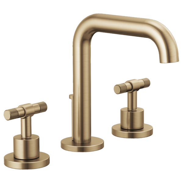 Widespread Lavatory Faucet With High Spout W/ Widespread Handle Kit - T-Lever 2