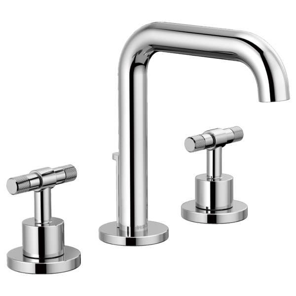 Widespread Lavatory Faucet With High Spout W/ Widespread Handle Kit - T-Lever 4