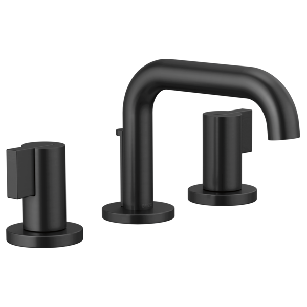 Brizo 65334LF-SLLHP Widespread Lavatory Faucet With Low Spout W/ Handle Kit - Lever 1