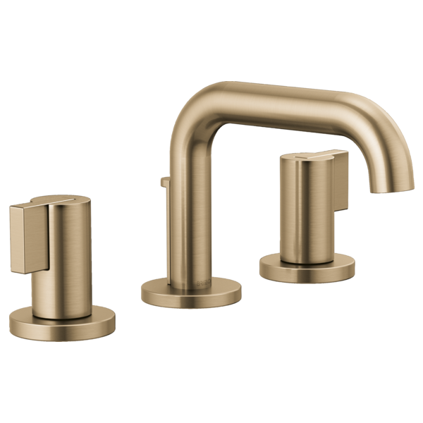 Brizo 65334LF-SLLHP Widespread Lavatory Faucet With Low Spout W/ Handle Kit - Lever 2