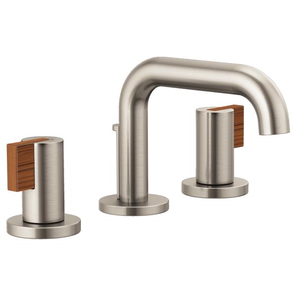 Brizo 65334LF-SLLHP Widespread Lavatory Faucet With Low Spout W/ Handle Kit - Lever 4