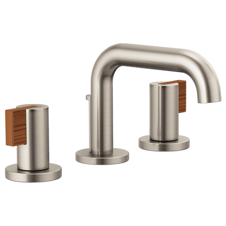Brizo 65334LF-SLLHP Widespread Lavatory Faucet With Low Spout W/ Handle Kit - Lever 4