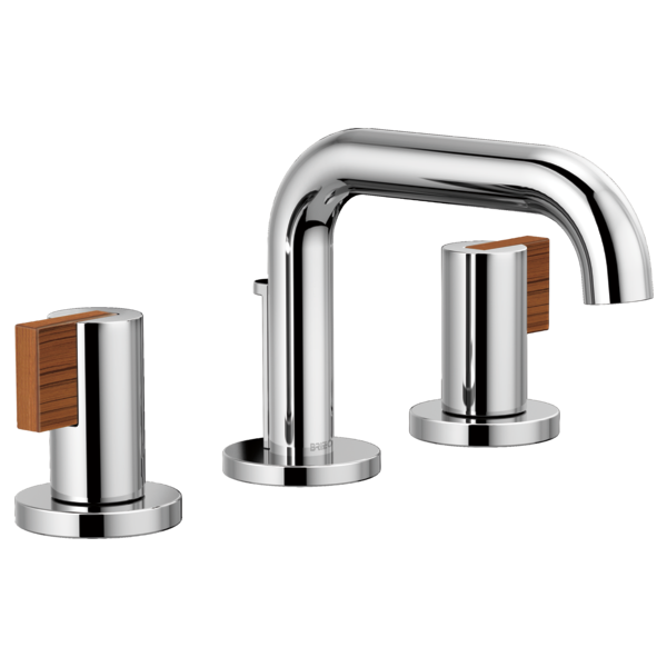 Brizo 65334LF-SLLHP Widespread Lavatory Faucet With Low Spout W/ Handle Kit - Lever 6