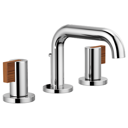 Brizo 65334LF-SLLHP Widespread Lavatory Faucet With Low Spout W/ Handle Kit - Lever 6